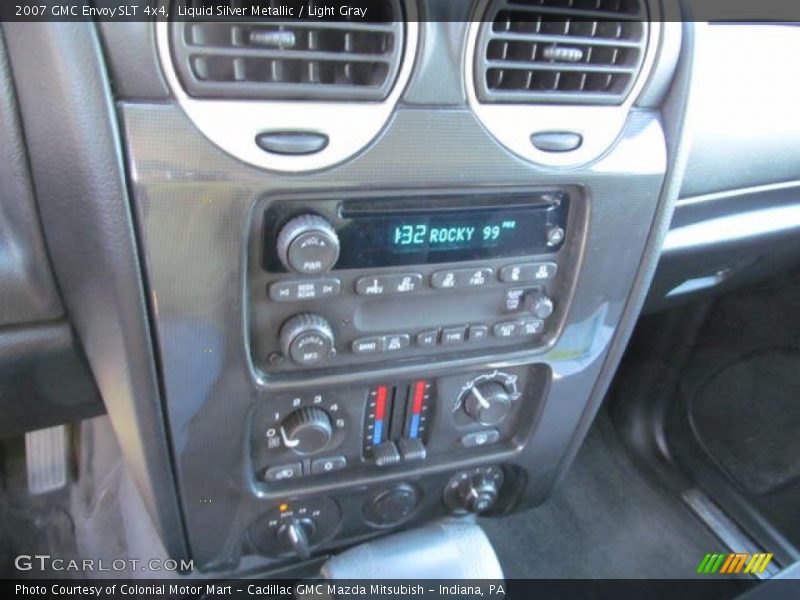 Liquid Silver Metallic / Light Gray 2007 GMC Envoy SLT 4x4