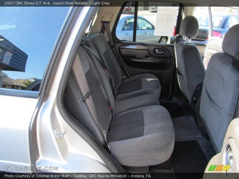 Liquid Silver Metallic / Light Gray 2007 GMC Envoy SLT 4x4
