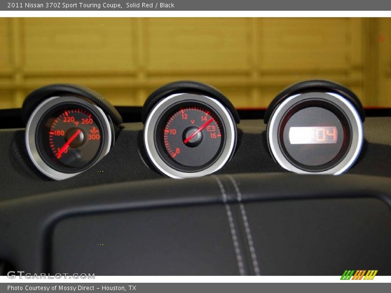  2011 370Z Sport Touring Coupe Sport Touring Coupe Gauges