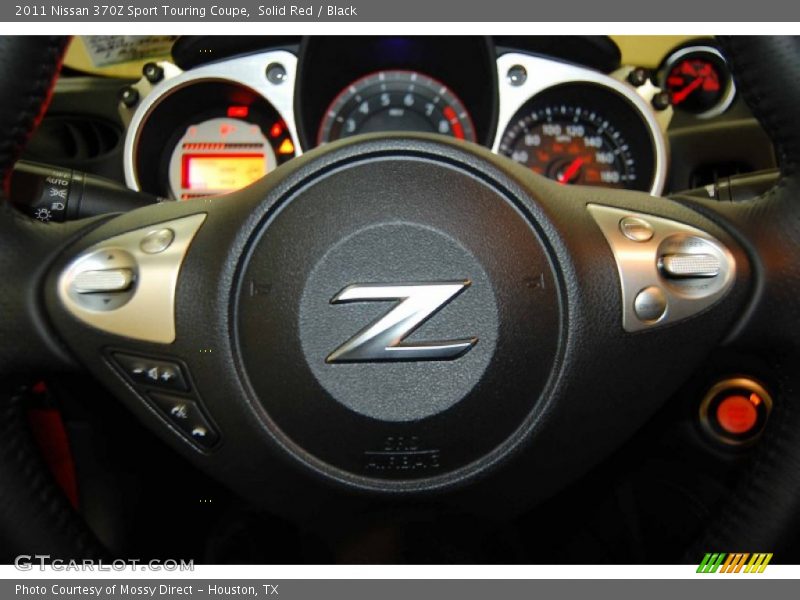 Solid Red / Black 2011 Nissan 370Z Sport Touring Coupe