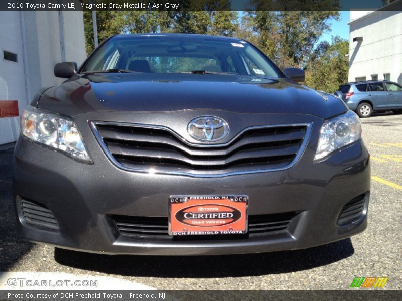 Magnetic Gray Metallic / Ash Gray 2010 Toyota Camry LE