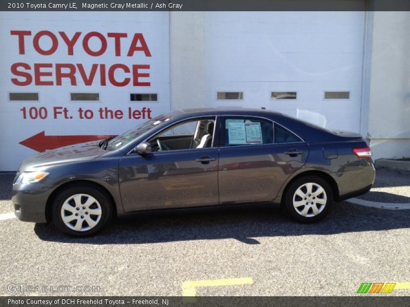 Magnetic Gray Metallic / Ash Gray 2010 Toyota Camry LE