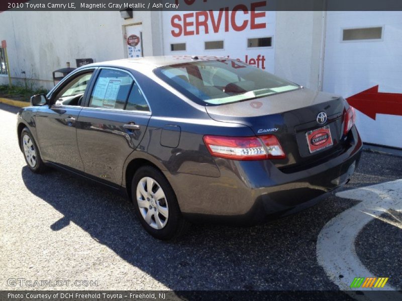 Magnetic Gray Metallic / Ash Gray 2010 Toyota Camry LE