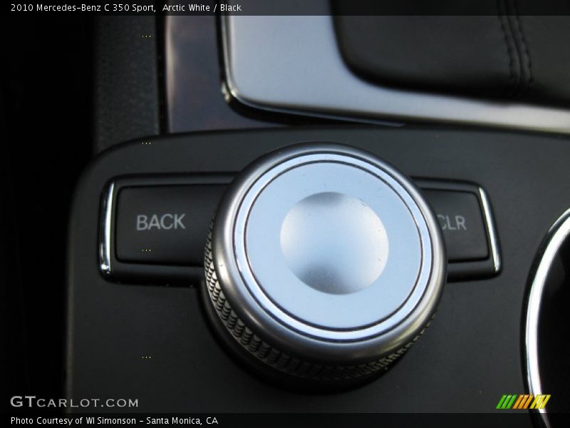 Arctic White / Black 2010 Mercedes-Benz C 350 Sport