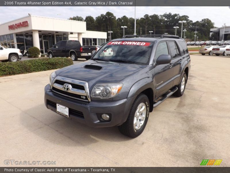 Galactic Gray Mica / Dark Charcoal 2006 Toyota 4Runner Sport Edition 4x4