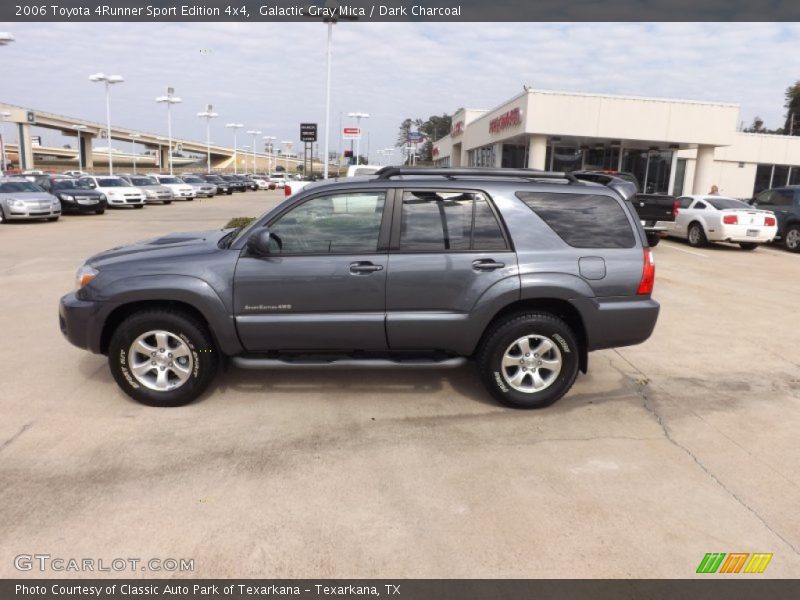 Galactic Gray Mica / Dark Charcoal 2006 Toyota 4Runner Sport Edition 4x4