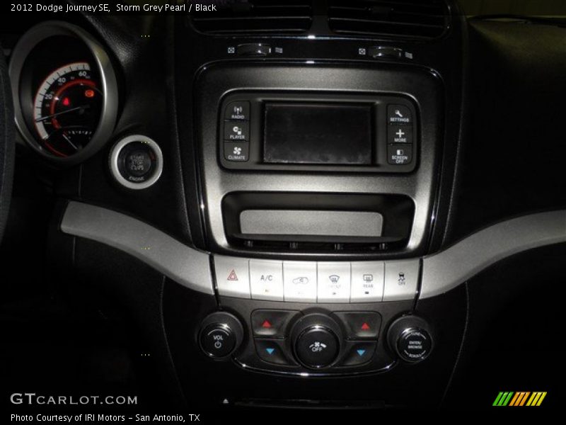 Storm Grey Pearl / Black 2012 Dodge Journey SE
