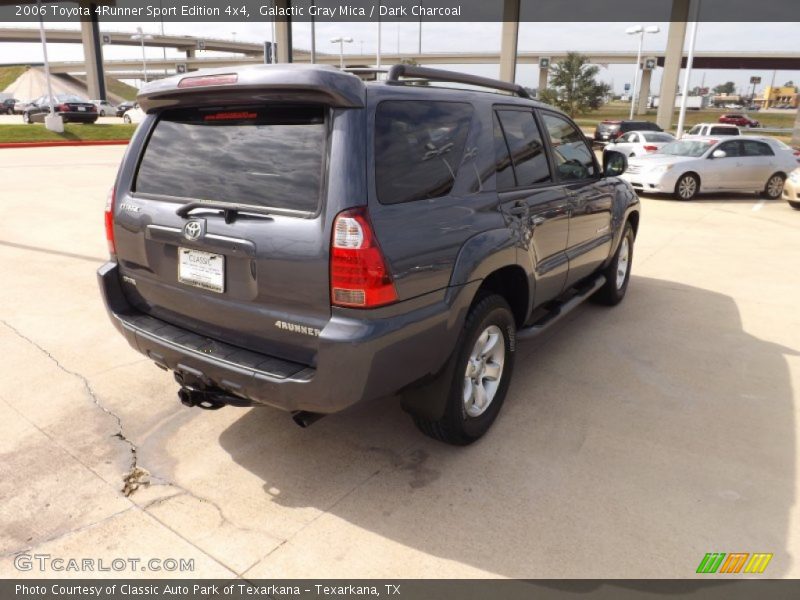 Galactic Gray Mica / Dark Charcoal 2006 Toyota 4Runner Sport Edition 4x4