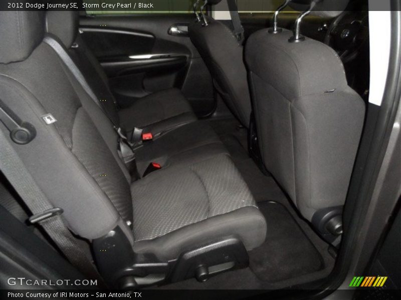Storm Grey Pearl / Black 2012 Dodge Journey SE