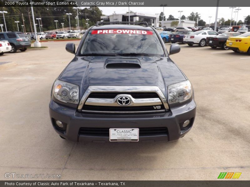 Galactic Gray Mica / Dark Charcoal 2006 Toyota 4Runner Sport Edition 4x4