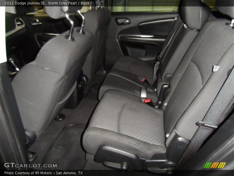 Storm Grey Pearl / Black 2012 Dodge Journey SE