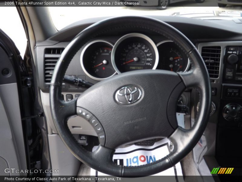 Galactic Gray Mica / Dark Charcoal 2006 Toyota 4Runner Sport Edition 4x4