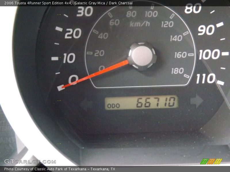 Galactic Gray Mica / Dark Charcoal 2006 Toyota 4Runner Sport Edition 4x4