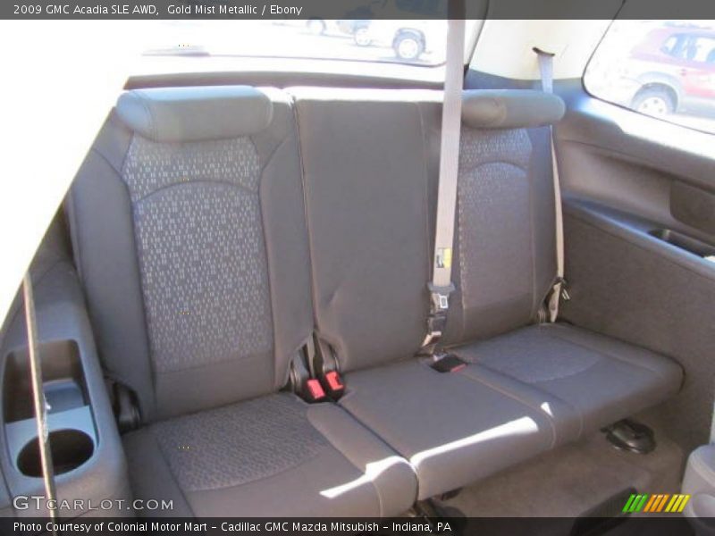 Gold Mist Metallic / Ebony 2009 GMC Acadia SLE AWD