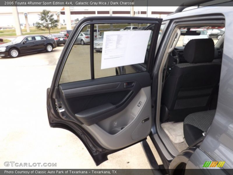 Galactic Gray Mica / Dark Charcoal 2006 Toyota 4Runner Sport Edition 4x4