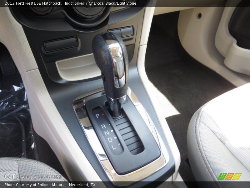 Ingot Silver / Charcoal Black/Light Stone 2013 Ford Fiesta SE Hatchback