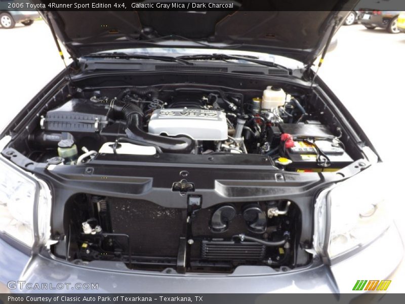 Galactic Gray Mica / Dark Charcoal 2006 Toyota 4Runner Sport Edition 4x4