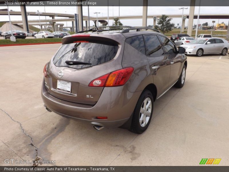 Tinted Bronze Metallic / Beige 2009 Nissan Murano SL