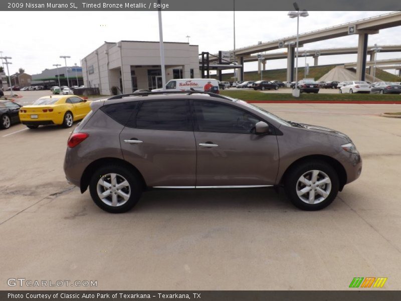 Tinted Bronze Metallic / Beige 2009 Nissan Murano SL