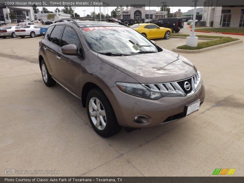 Tinted Bronze Metallic / Beige 2009 Nissan Murano SL