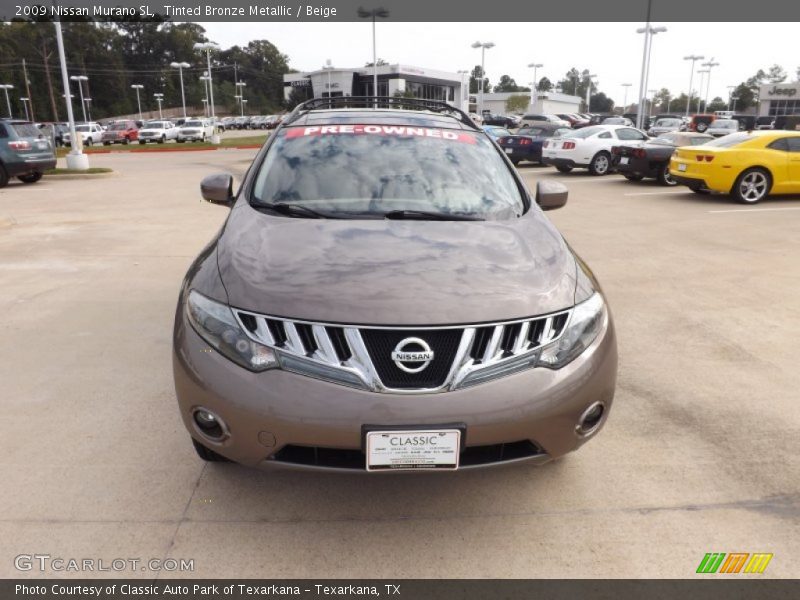 Tinted Bronze Metallic / Beige 2009 Nissan Murano SL