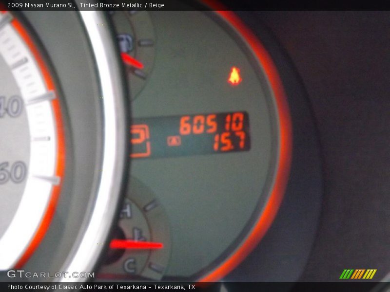 Tinted Bronze Metallic / Beige 2009 Nissan Murano SL