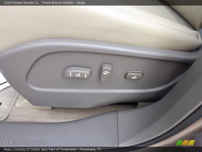 Tinted Bronze Metallic / Beige 2009 Nissan Murano SL