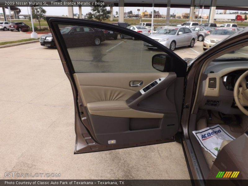 Tinted Bronze Metallic / Beige 2009 Nissan Murano SL