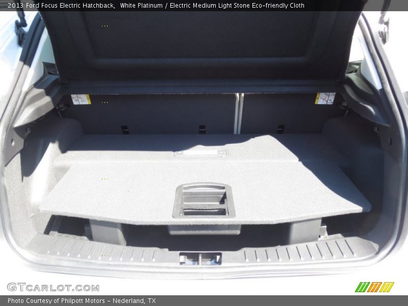  2013 Focus Electric Hatchback Trunk