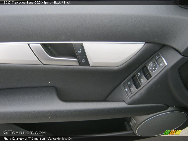 Black / Black 2013 Mercedes-Benz C 250 Sport