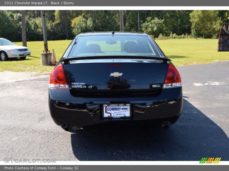 Black / Ebony 2012 Chevrolet Impala LT