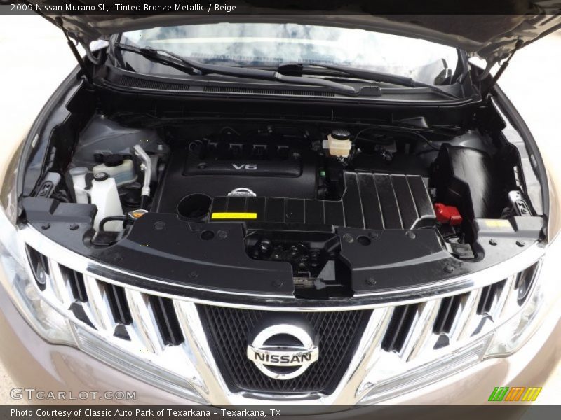 Tinted Bronze Metallic / Beige 2009 Nissan Murano SL