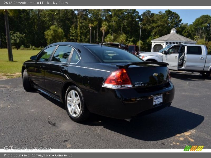 Black / Ebony 2012 Chevrolet Impala LT