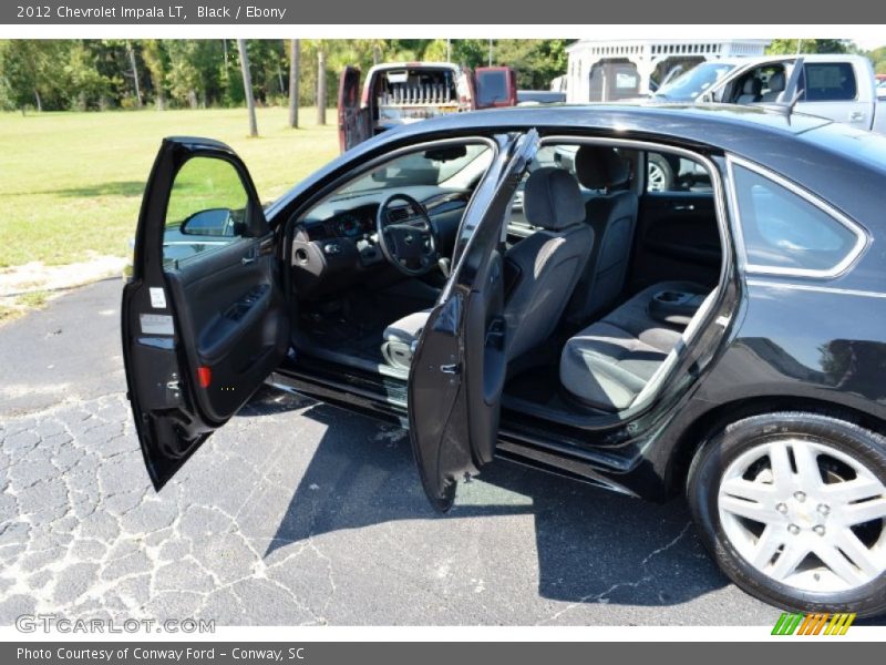 Black / Ebony 2012 Chevrolet Impala LT