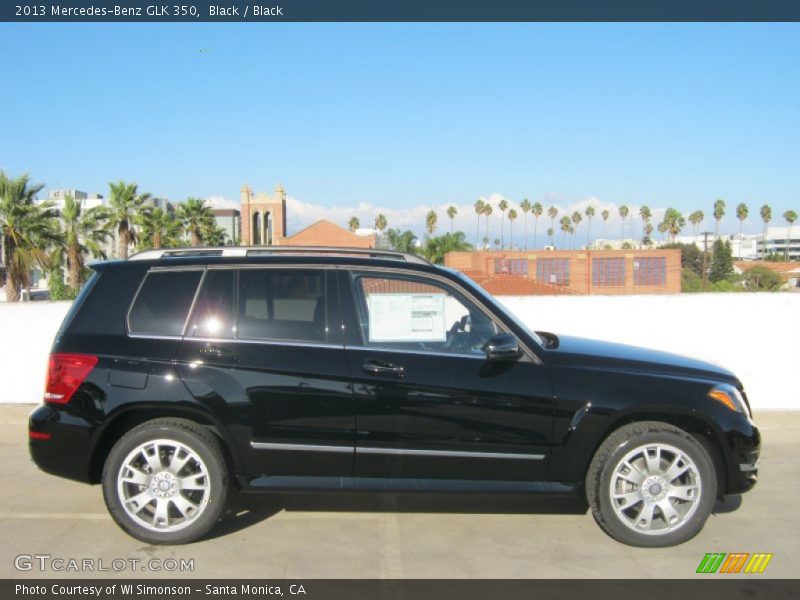Black / Black 2013 Mercedes-Benz GLK 350