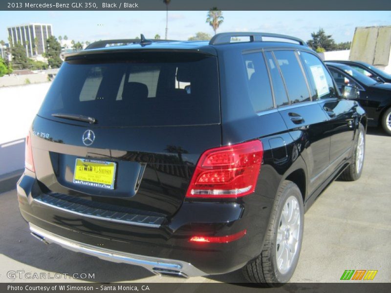 Black / Black 2013 Mercedes-Benz GLK 350