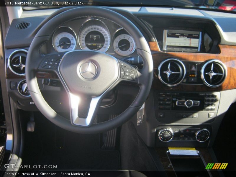 Black / Black 2013 Mercedes-Benz GLK 350