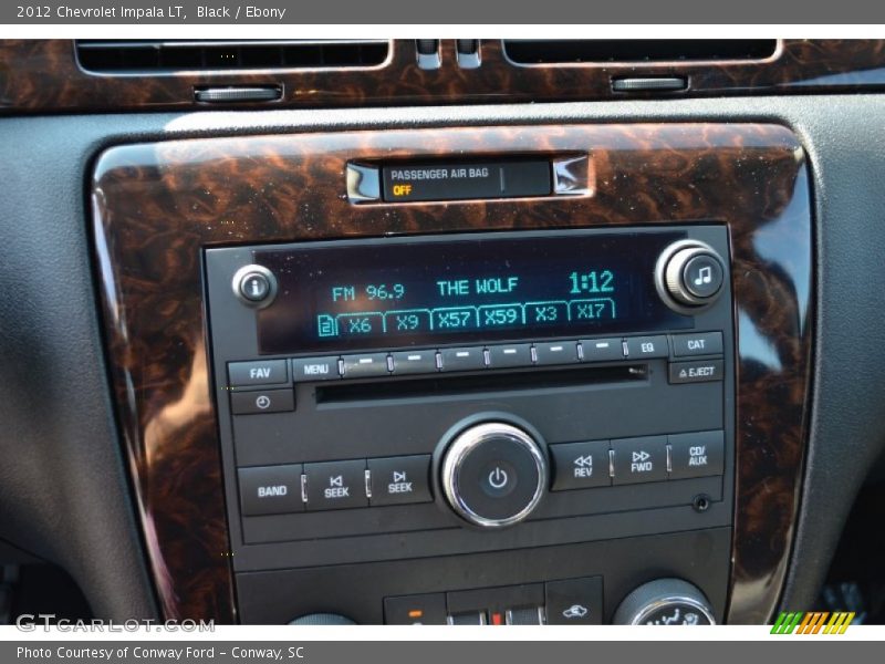 Audio System of 2012 Impala LT