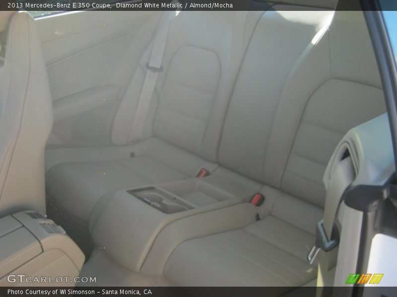 Diamond White Metallic / Almond/Mocha 2013 Mercedes-Benz E 350 Coupe