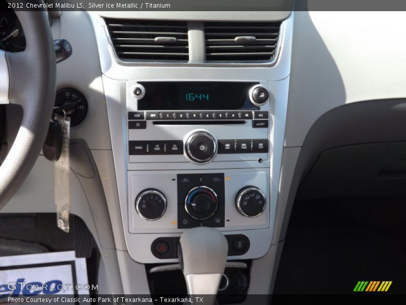 Silver Ice Metallic / Titanium 2012 Chevrolet Malibu LS