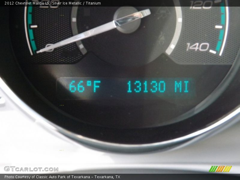 Silver Ice Metallic / Titanium 2012 Chevrolet Malibu LS