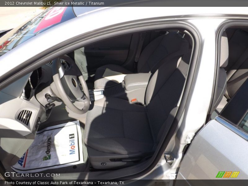 Silver Ice Metallic / Titanium 2012 Chevrolet Malibu LS