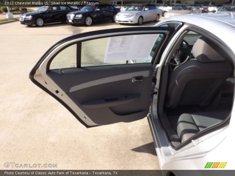 Silver Ice Metallic / Titanium 2012 Chevrolet Malibu LS