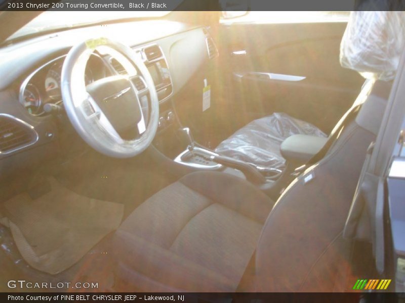 Black / Black 2013 Chrysler 200 Touring Convertible