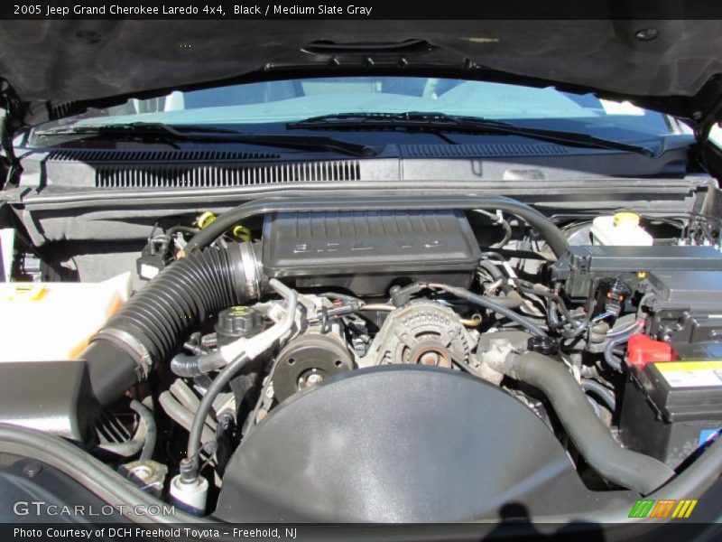Black / Medium Slate Gray 2005 Jeep Grand Cherokee Laredo 4x4