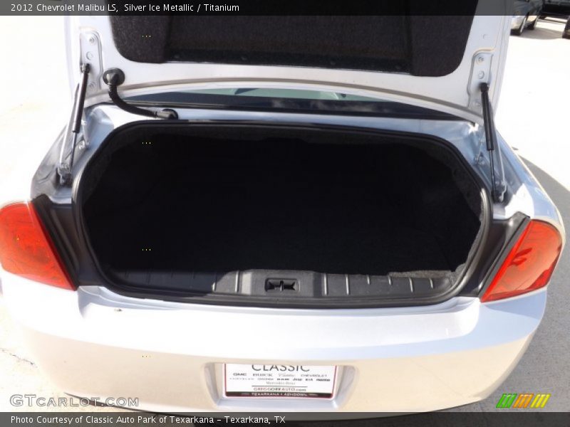 Silver Ice Metallic / Titanium 2012 Chevrolet Malibu LS