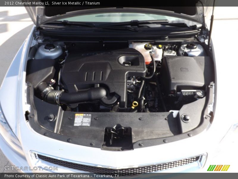  2012 Malibu LS Engine - 2.4 Liter DOHC 16-Valve VVT ECOTEC 4 Cylinder