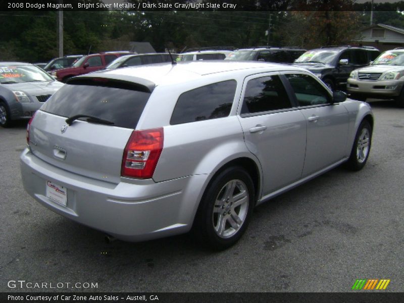 Bright Silver Metallic / Dark Slate Gray/Light Slate Gray 2008 Dodge Magnum