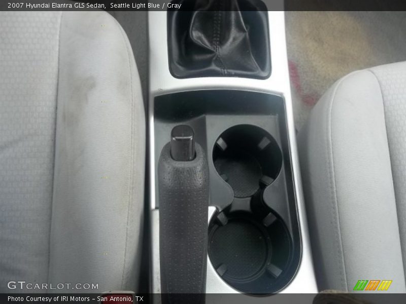 Seattle Light Blue / Gray 2007 Hyundai Elantra GLS Sedan