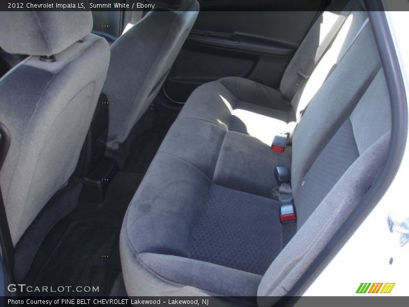 Summit White / Ebony 2012 Chevrolet Impala LS